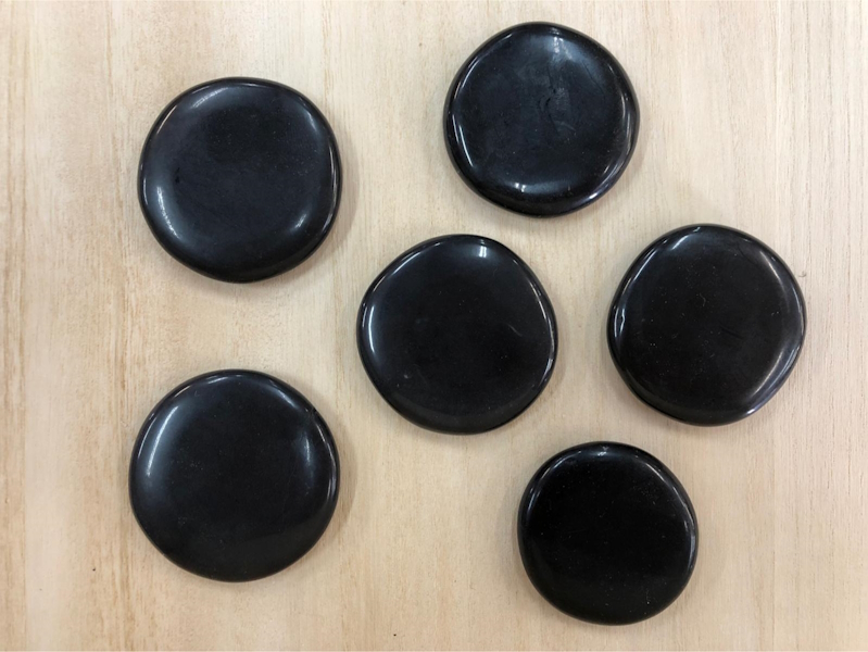 Rodado plano Obsidiana Negra